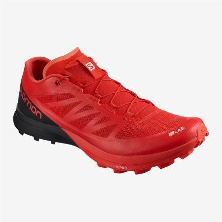 Scarpe Trail Running Salomon S/LAB SENSE 7 SG Donna Rosse IT 9-Z13